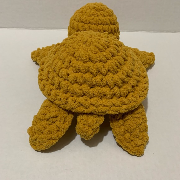 Sea Turtle Crocheted Stuffed Sea Turtle Handmade - Picture 9 of 15